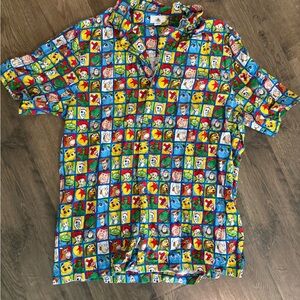 Disney Multicolor Character Men's Shirt